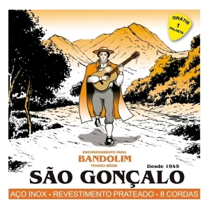 Encordoamento para Bandolim São Gonçalo