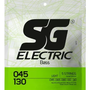 Encordoamento SG para Contrabaixo 5 Cordas .045